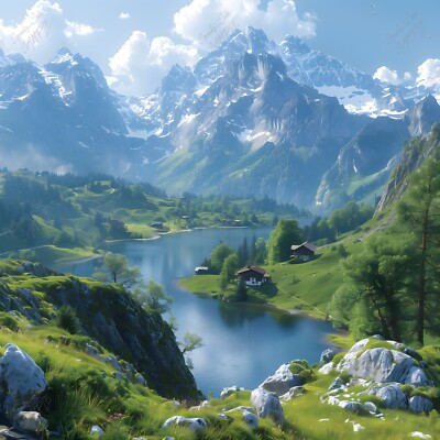 Digital Image Picture Photo Wallpaper Background Desktop AI Art Sample Product
