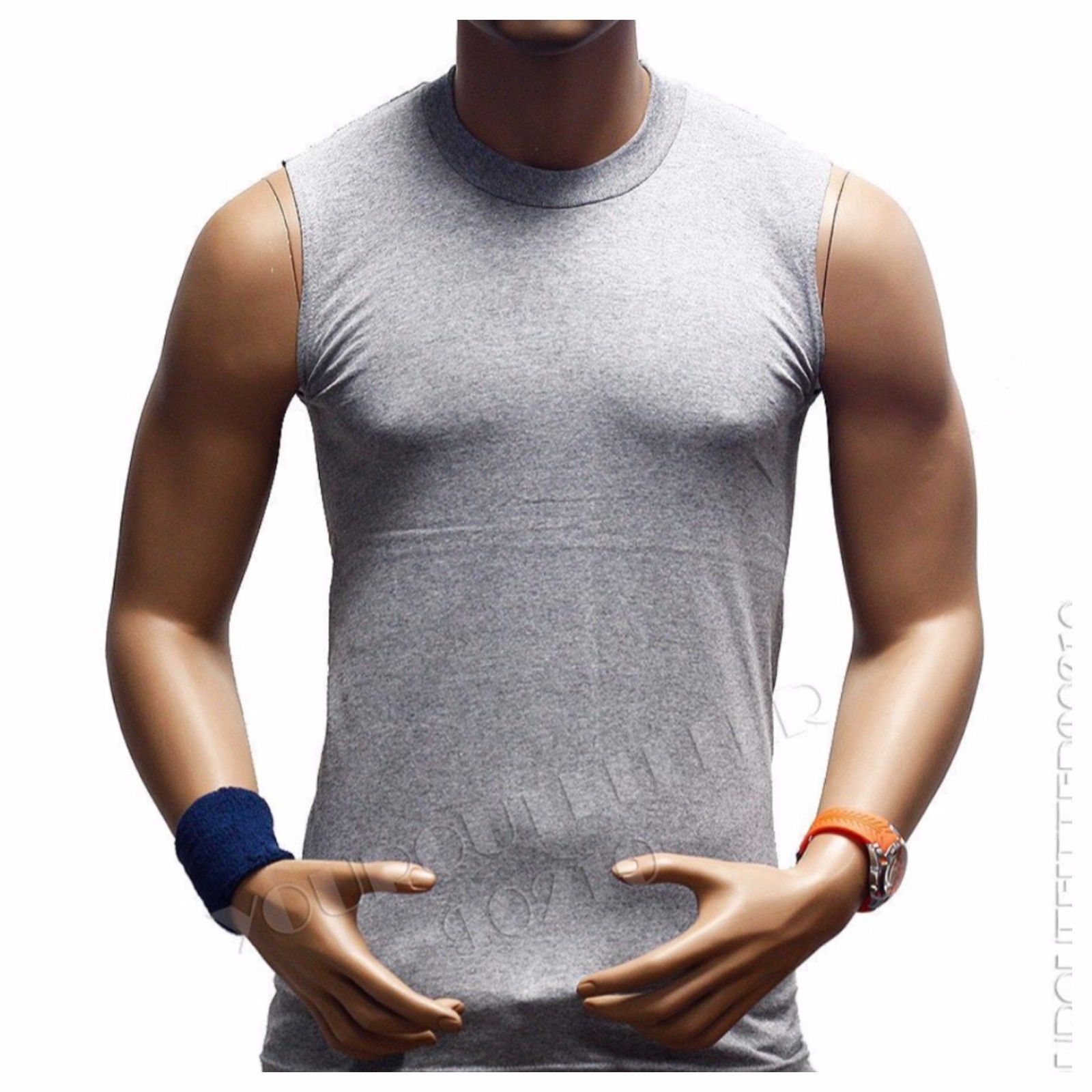 Big & Tall Sleeveless T-Shirts for Men