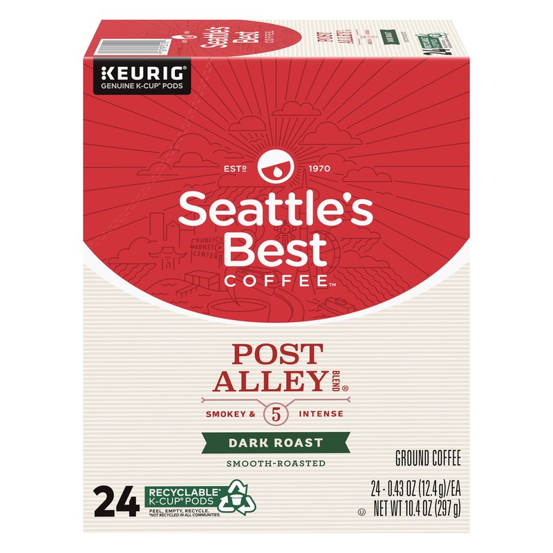 Seattle's Best Coffee SEA-12407884 Coffee,sbc,postalley,kcup (sea12407884)