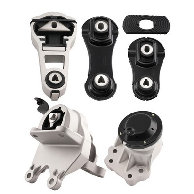 Motor Mount Complete Kit 5PCS For Ford Explorer 3.5L 2014-2016 Aluminum Rubber
