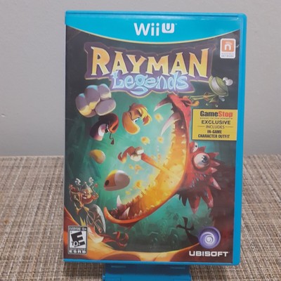 Rayman Legends Nintendo Wii U Game WiiU Complete! GameStop Exclusive