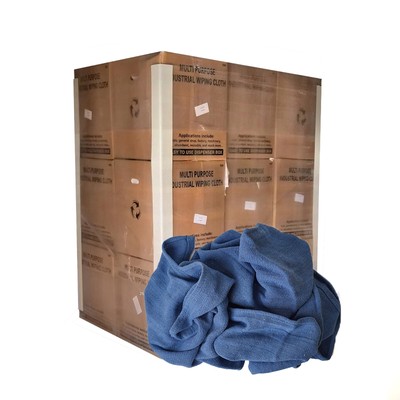 Blue Huck Towels Cleaning Rags - Multi Purpose Cleaning - NEW