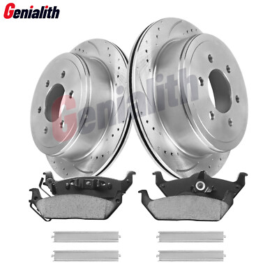 Rear Brake Rotors & Pads for 2004-2011 Ford F-150 2006-2008 Lincoln Mark LT