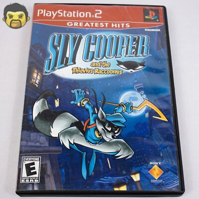 Sly Cooper and The Thievius Raccoonus PS2 (Sony PlayStation 2) Tested & Working