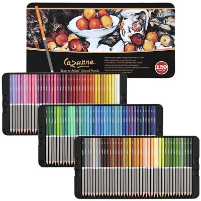 Creative Mark Cezanne Premium Colored Pencil Set - Soft Wax Core Colored Penc...