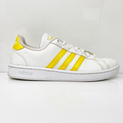 

Adidas Womens Grand Court EE9687 Белая повседневная обувь Кроссовки Размер 8.5, Белый, Grand Court