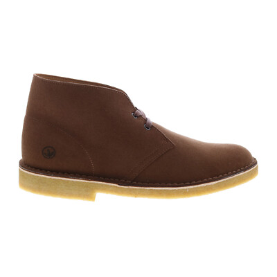 

Ботинки Clarks Desert Boot 26162423 Мужские коричневые замшевые ботинки на шнуровке Chukkas, Коричневый, Clarks Desert Boot