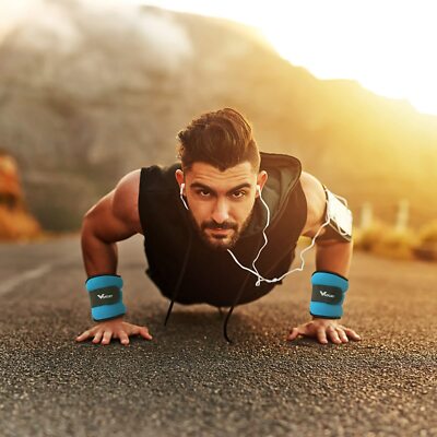 Ankle Weights for Women & Men Leg Weights from 2.2 to 6.6 Lbs Per Pair Arm We...