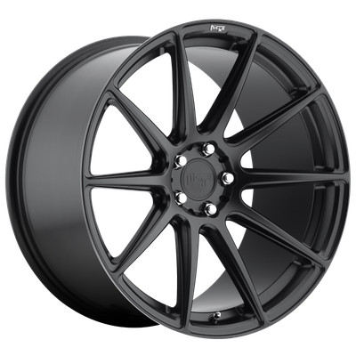 NICHE 1PC Wheels Rim M147 ESSEN 18x8 5x114.30 ET40 6.07BS 72.56CB Black