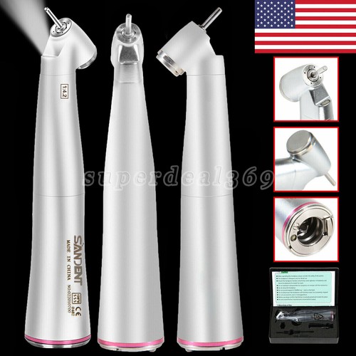 NSK Style Dental 1:4.2 Increasing 45 Degree LED Contra Angle Surgical handpiece