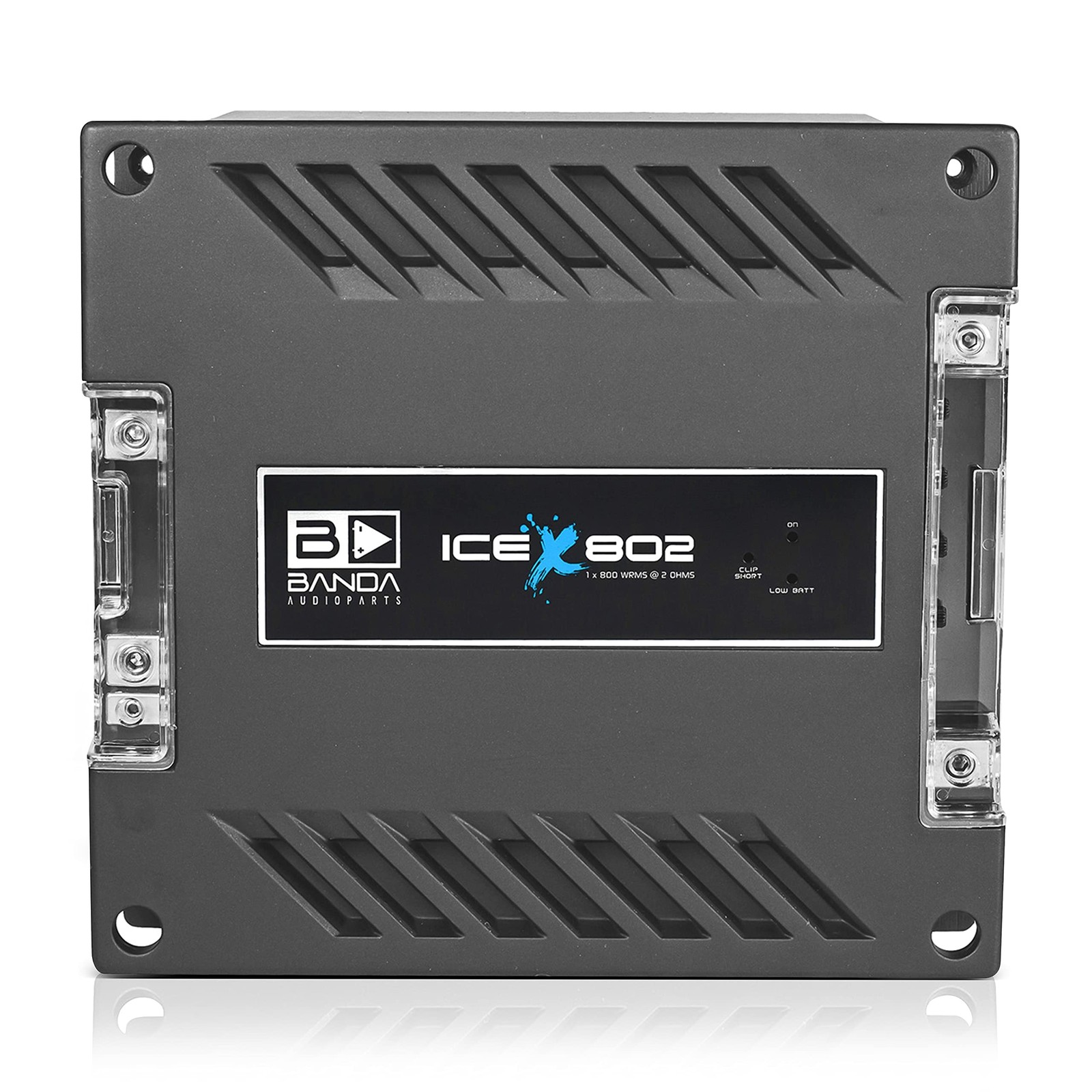 1-Channel Vehicle Audio Bass Amplifier - High-Powered Mono Bass Amplifier