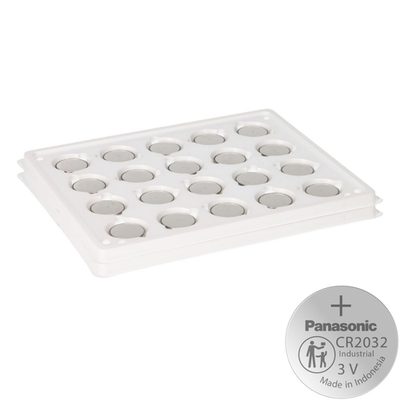 40x Panasonic CR2032 Batterie Lithium Knopfzelle CR2032BS Bulk