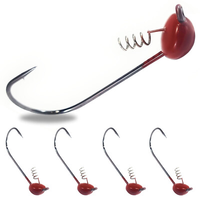 Reaction Tackle BULK Tungsten Shaky Head Jigs 5-PACK
