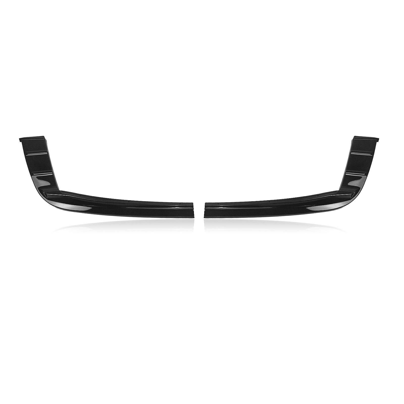 Rear Bumper Diffuser & Light Glossy Black Trim For 2018-2022 Honda Accord Yofer