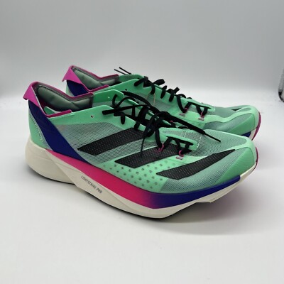 Adidas Adizero Adios Pro 3Pulse Mint Sport Running Shoe GW4249 Men's size 13