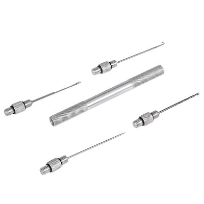 Carp Strong Fishing Rigging Needle Kit Tool Set Bait Boilie Drill Needle