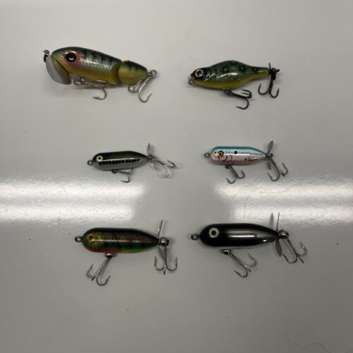 VINTAGE HEDDON WOOD TORPEDO FISHING LURE | eBay