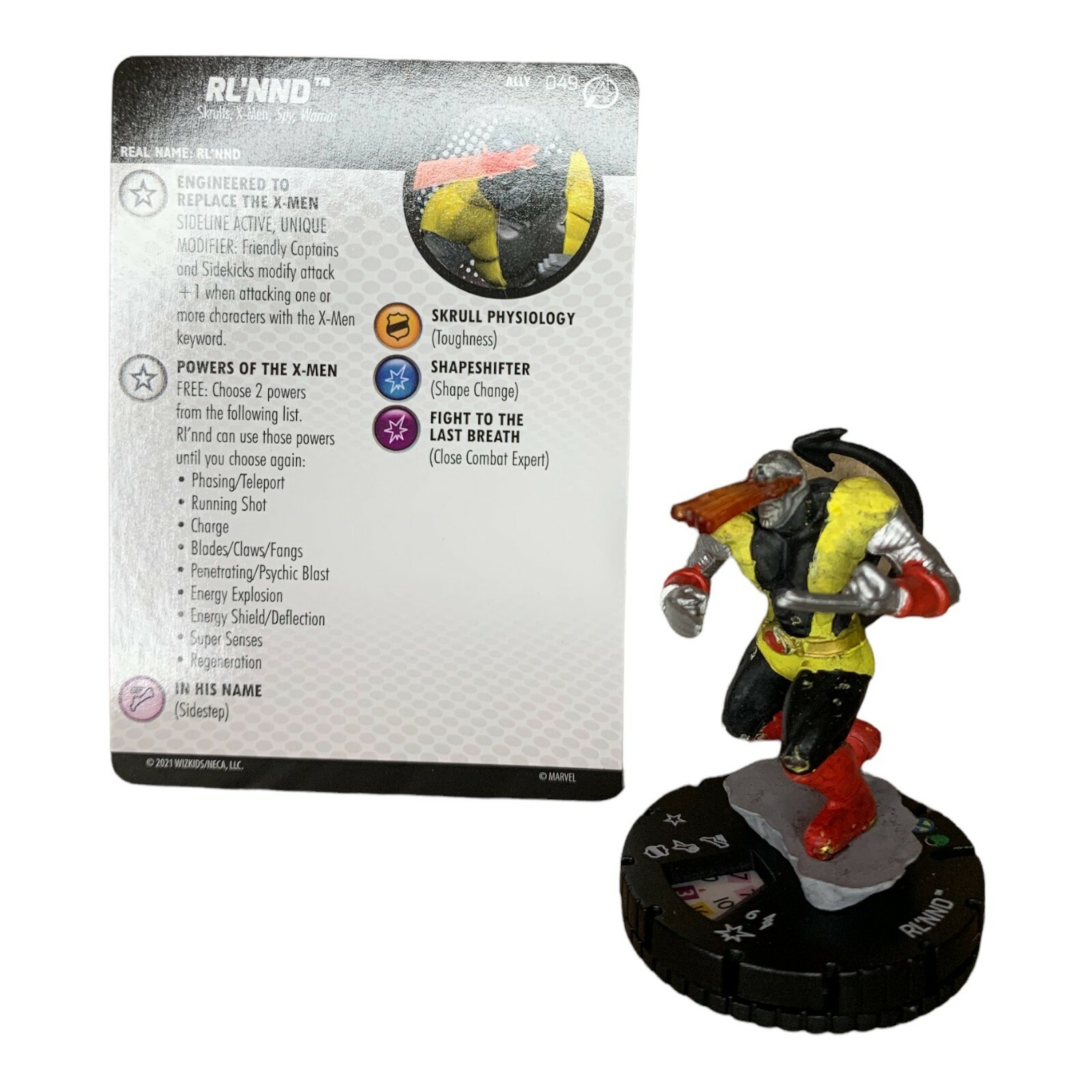RL&rsquo;NND - 049 - RARE Avengers Fantastic Four EMPYRE Heroclix #49 