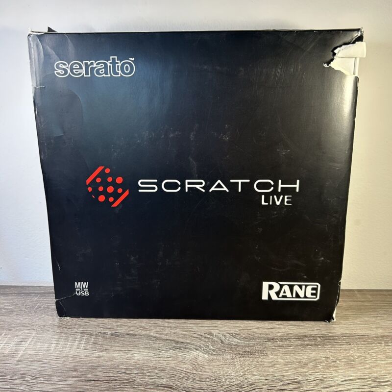 Rane Serato Scratch Live Original Version W/Box *See Description*
