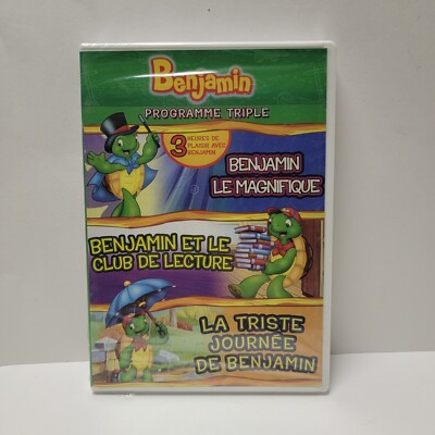 Benjamin Programme Triple DVD New & Sealed Le Magnifique Club De Lecture Triste 