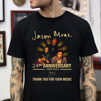 New Jason Mraz World Tour 2024 Cotton Men S-235XL Shirt