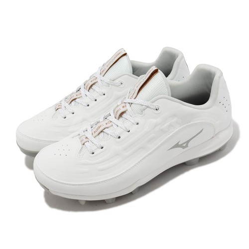 

Мужские бейсбольные бутсы Mizuno Ambition 3 TPU White Grey 11GP2351-01, Белый, Ambition 3 Tpu