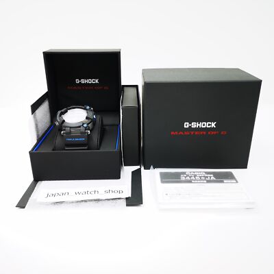 Pre-owned Casio G-shock Gwf-d1000b-1jf Blue Master Of Frogman 6 Men's Watch In Box