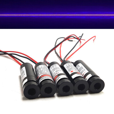 5pcs 13x42mm Industrial 405nm 20mw Line laser module violet purple laser light