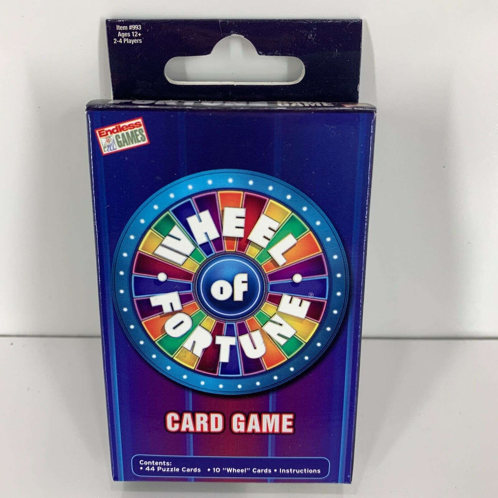 Wheel Of Fortune Card Word Game Endless Games Quiz Show Party ...