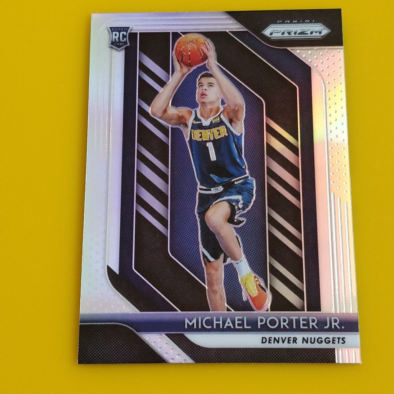 2018-19 Prizm Michael Porter Jr Silver Prizm Rookie RC #32