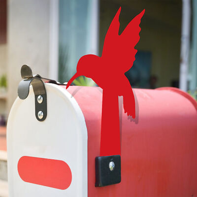 Mailbox Flags Acrylic Mailbox Flag Sunproof Bird Sign Eye-Catching Mailbox Decor