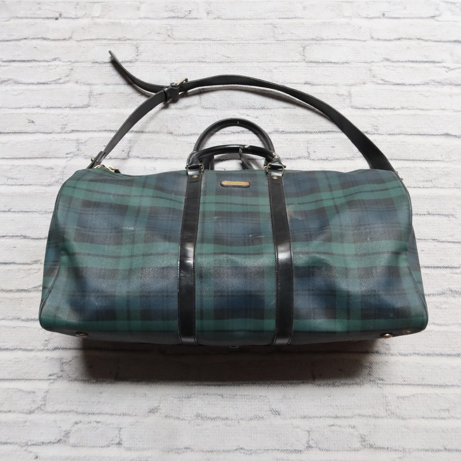 Vintage Polo Ralph Lauren Blackwatch Duffle Shoulder Bag