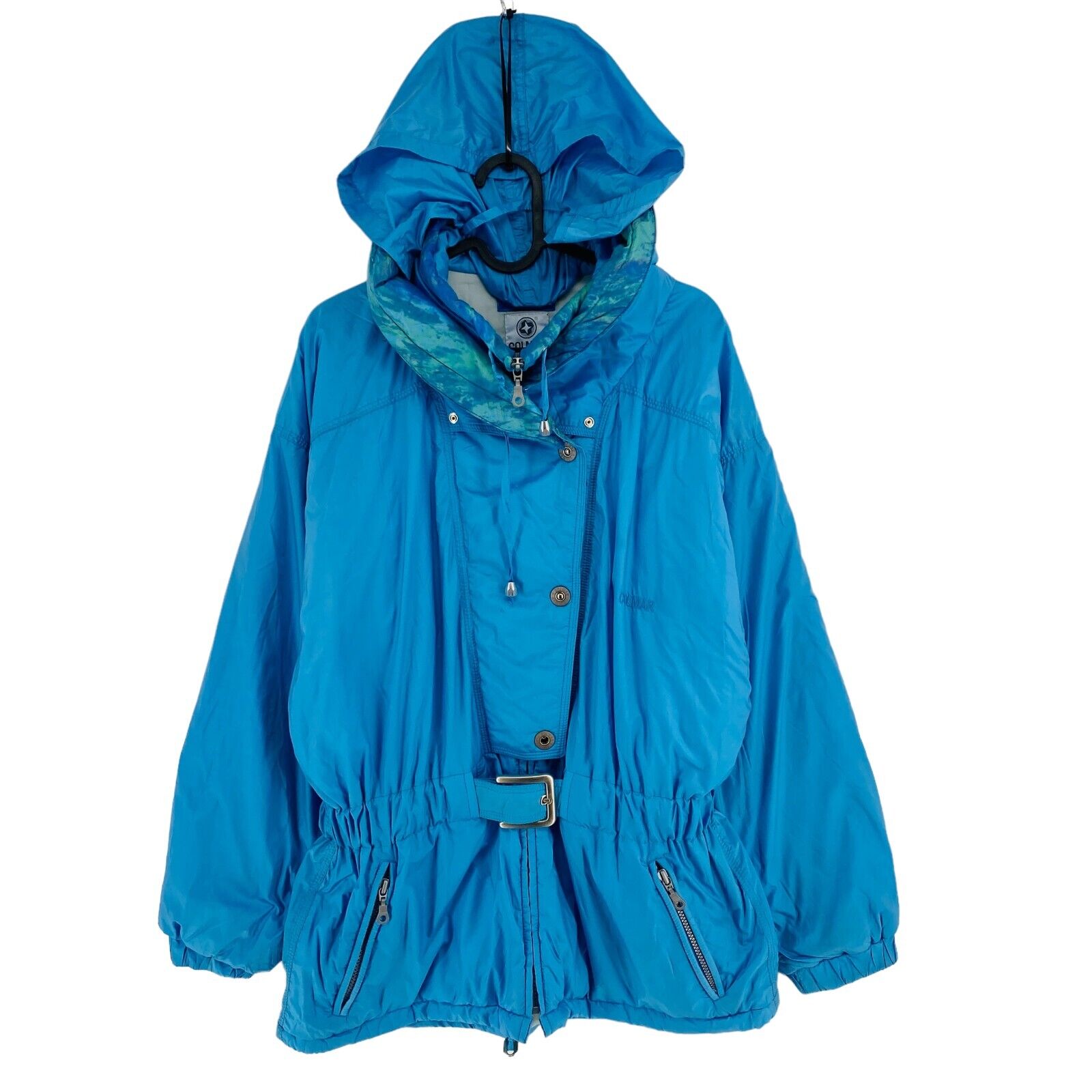 ジャケット COLMAR Women Jackets 19016WV68 BLUE Fitted down jacket with hood - NAVY BLUE | Colmar