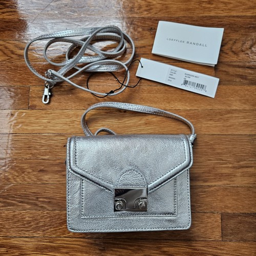 Loeffler Randall Babrider Silver MGT Mini Hand Bag eBay