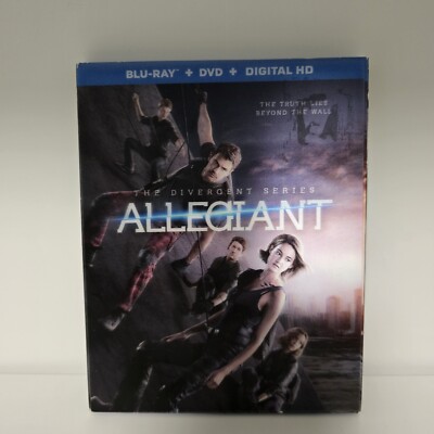 The Divergent Series: Allegiant [Blu-ray + DVD + Digital HD] - DVD -  Very Good 