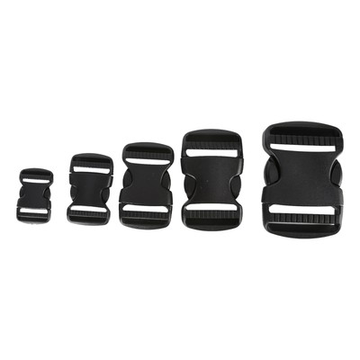 5Pcs Quick Release Buckle Plastic Dual Adjustable Strap Buckles Replacement DIY