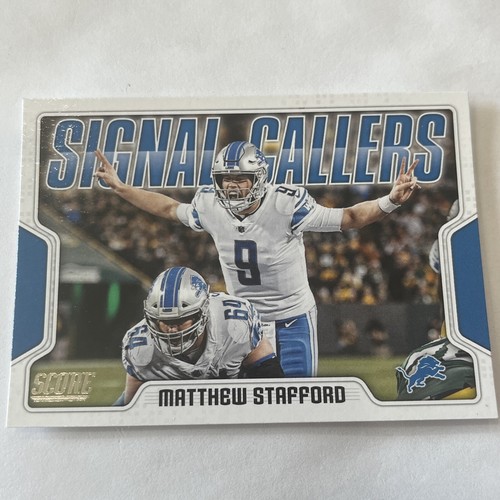 PANINI NFLカード LIMITED MATTHEW STAFFORD DETROIT LIONS 3/5 #69 送料無料 中古 IT1 2018 panini score football signal callers Matthew Stafford