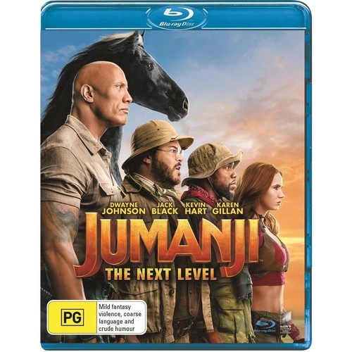 Jumanji - The Next Level (Blu-Ray) Brand New & Sealed - Region B - Picture 1 of 1