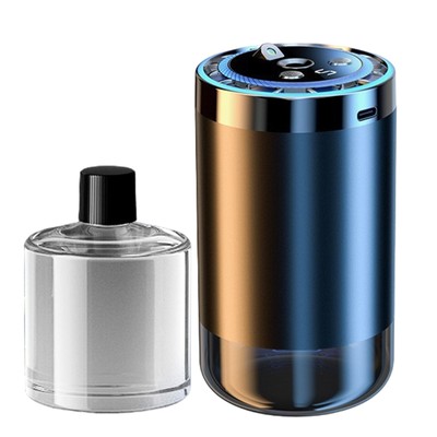 1x Smart Car Air Freshener Diffuser Car Vent Perfume W/built-in Star Projector