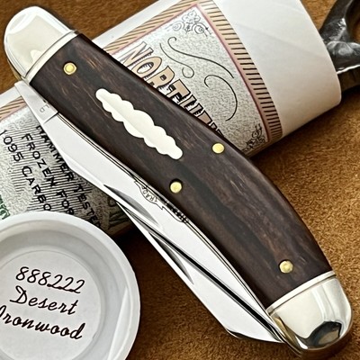  GEC 88 Bayou Trapper Great Eastern Cutlery Northfield Knife Desert Ironwood