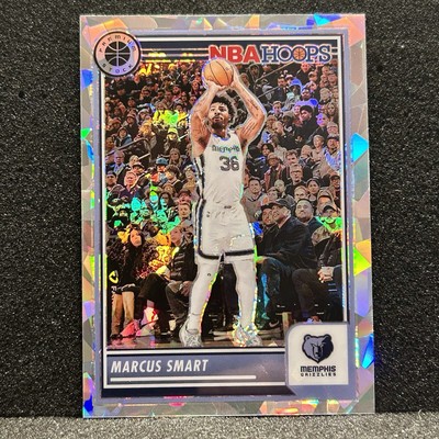 Marcus Smart Cracked Ice Prizm 2023-24 Panini NBA Hoops Premium Stock #217