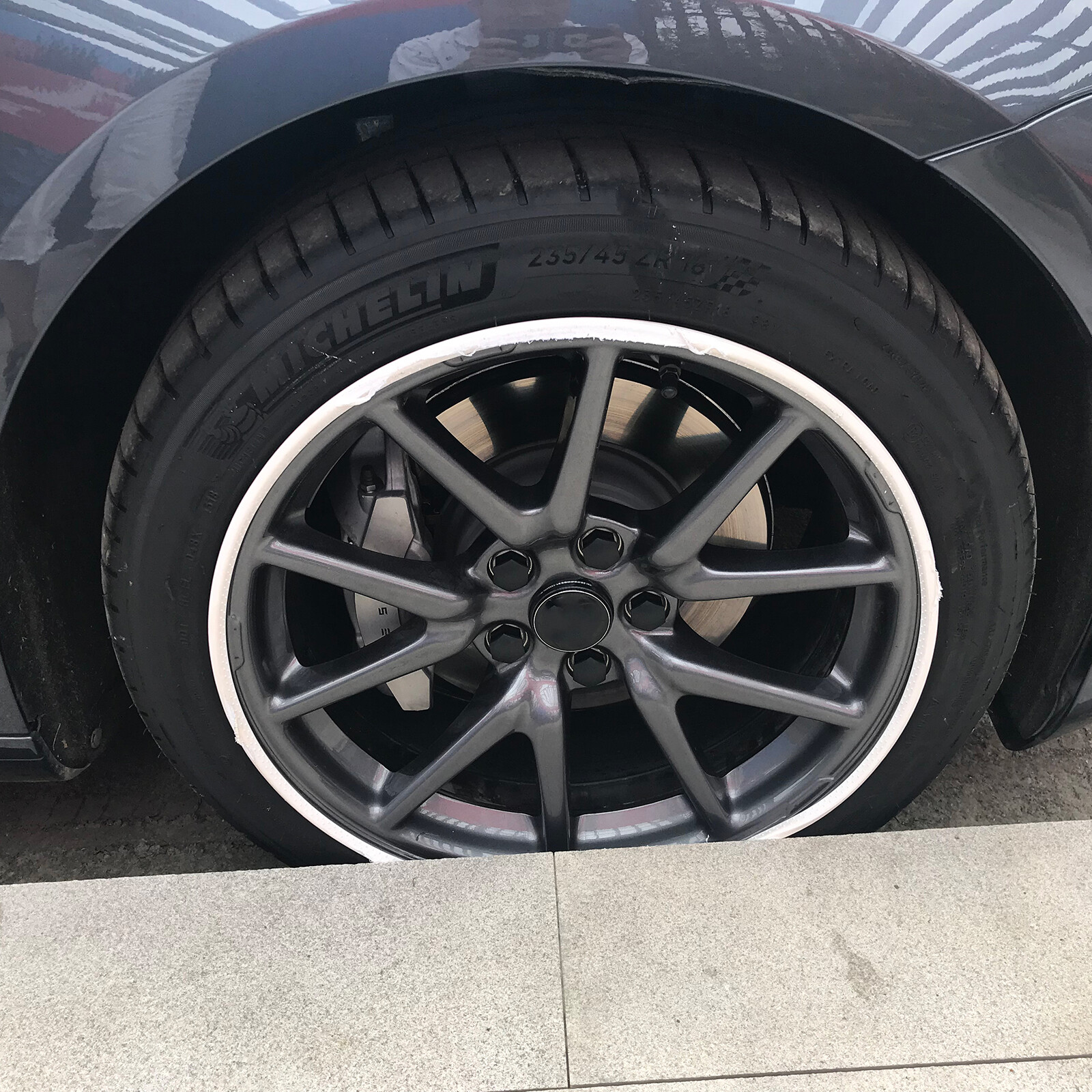 4pcs 16-20 Inch Car Wheel Hub Rim Trim Tire Ring Guard Strip Protector Decor