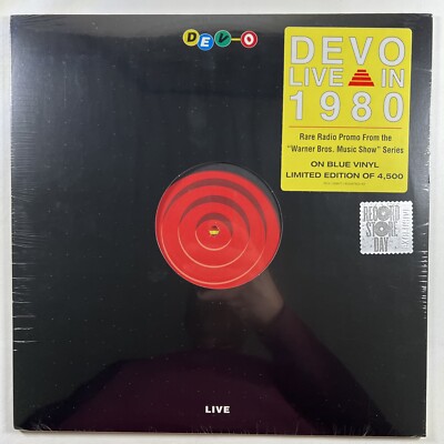 Devo  Devo Live in 1980  LP/Rhino RSD (SEALED) 1980 Limited Edition Of 4500 Blue