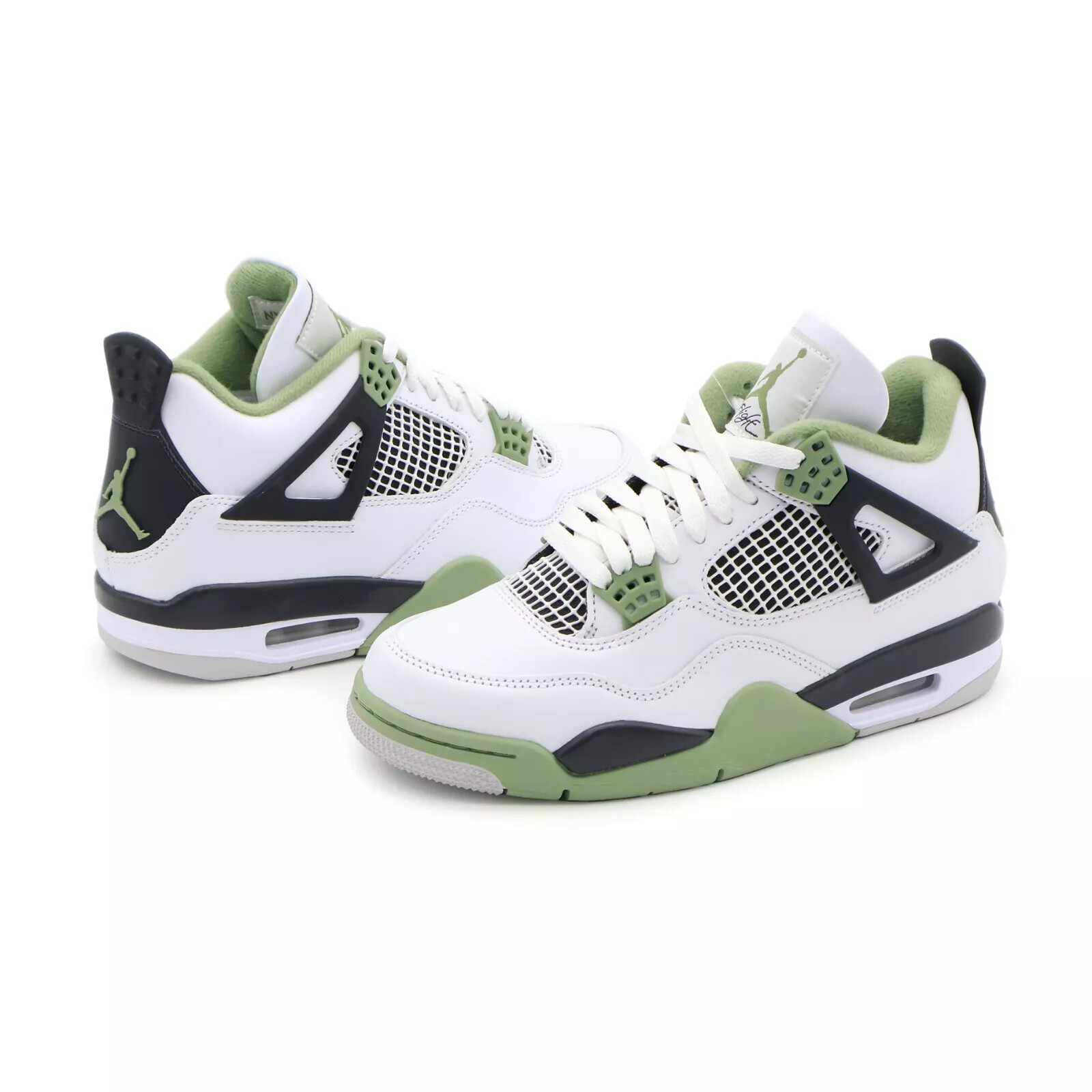 Pre-owned Jordan Air  4 Retro Seafoam (women's) - Size 7w-12w - Fast Shipping In Multicolor