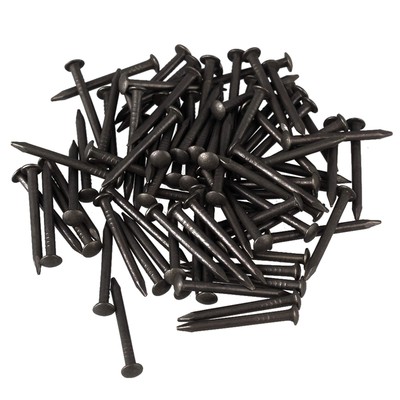 Black Round Head Wood Screw Nail Decorative Furniture Miniature Nail Lenght 1...