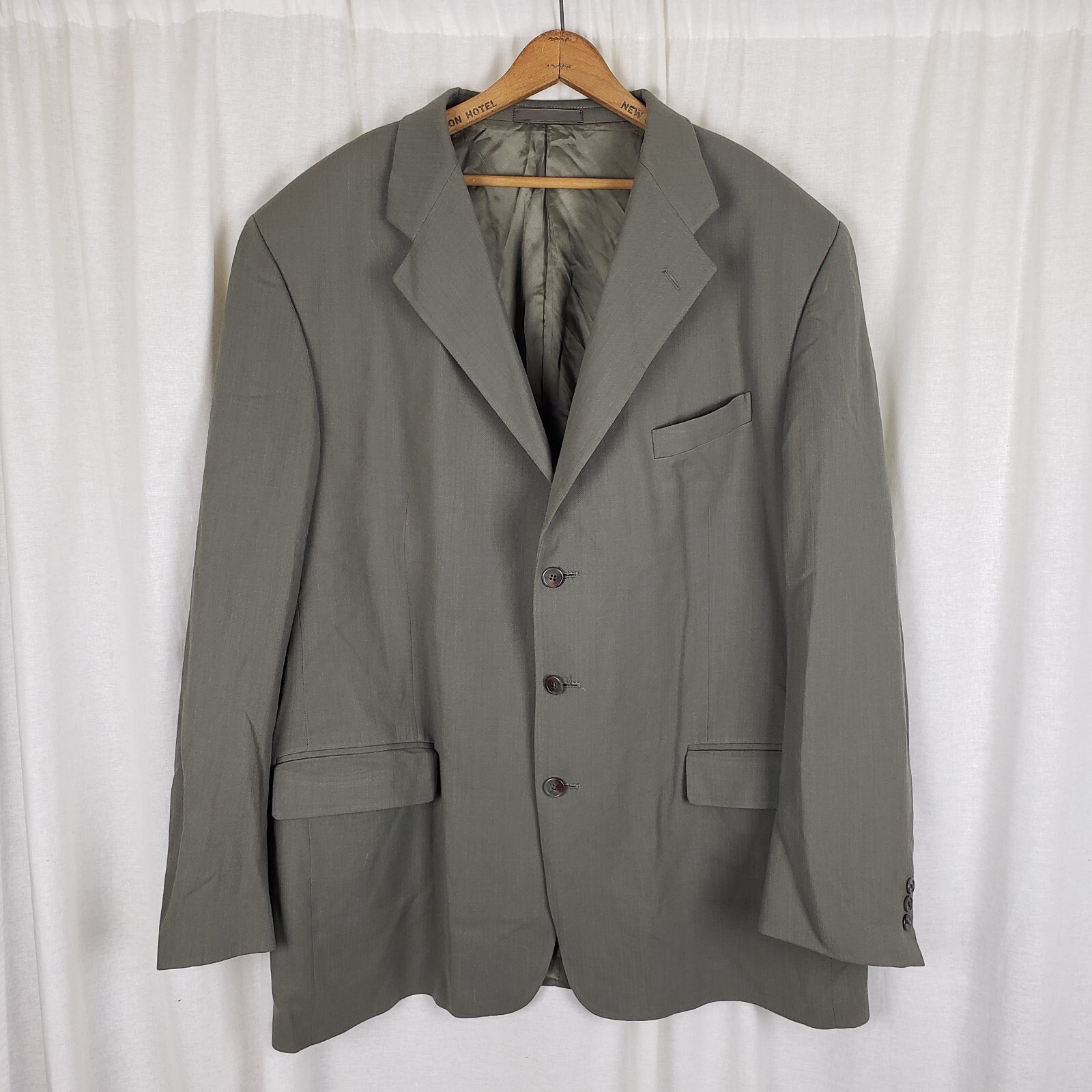 ジャケット・アウター AMERI VINTAGE MANNISH BLAZER COAT m Vintage Joanna Jacket Woman XL Black 1 Button Up USA Made