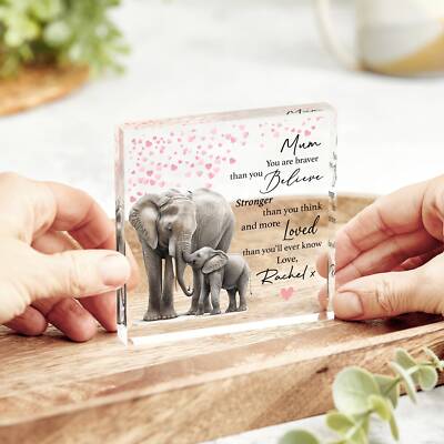 Personalised Gift for Mum, Mum Poem Plaque, Gift for Mum, Daughter to Mother