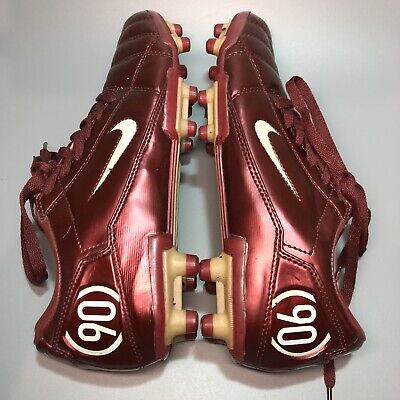 Nike Total 90 III FG Red cleats mens US 10