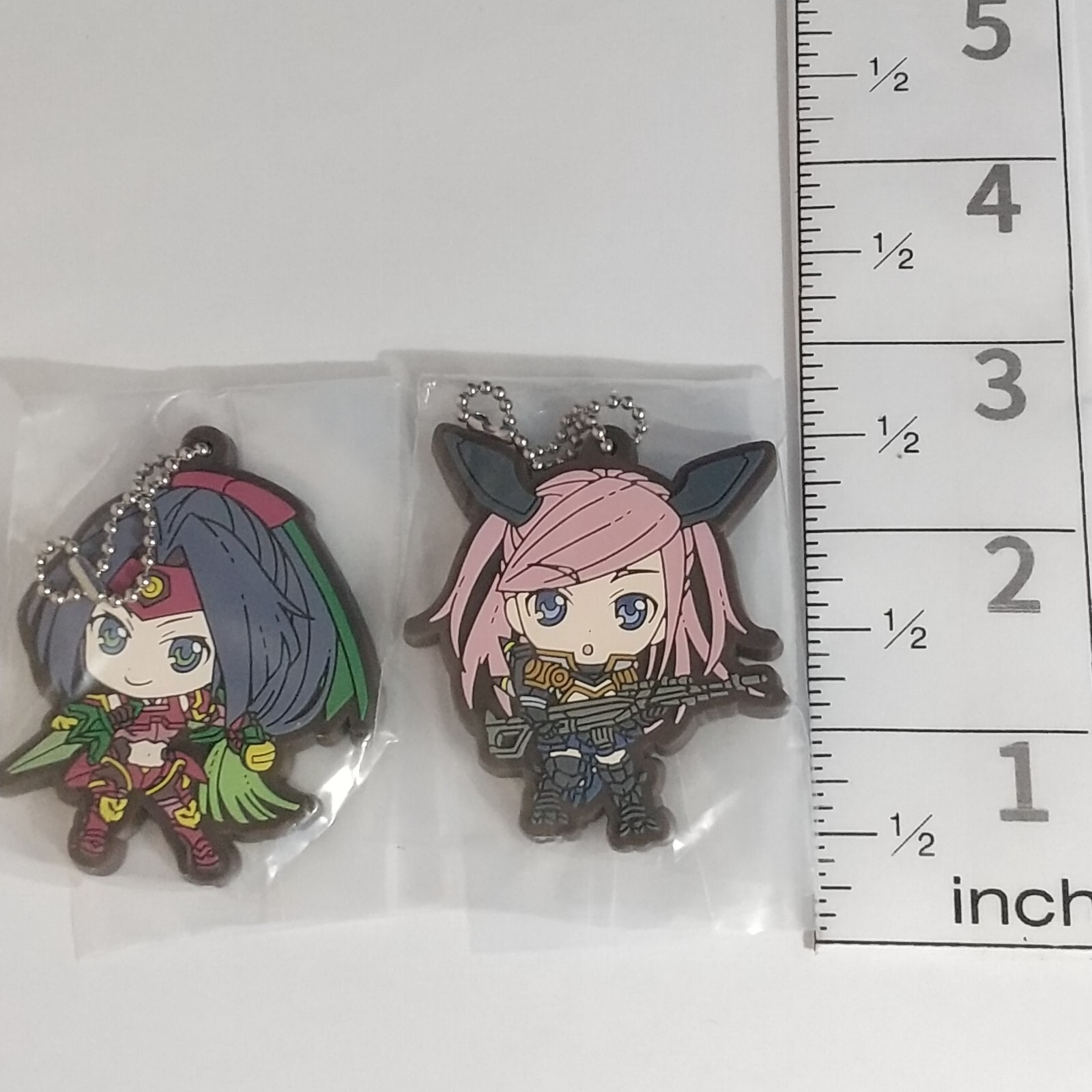 DUSTCELL アクリルキーホルダー 4点 A77621 Armored Girls Soukou Musume Rubber keychain Rino Minase +