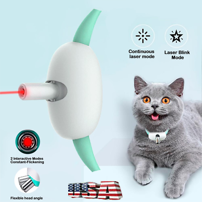 Electric Smart Cat Auto Hi Motion Activated Amusing Collar Laser Interactive Toy